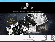 Tablet Screenshot of barberpro.com